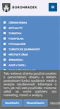 Mobile Screenshot of mestoborohradek.cz